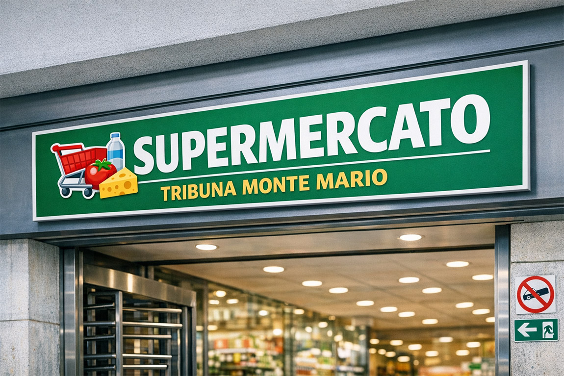 pannello forex insegna supermercato