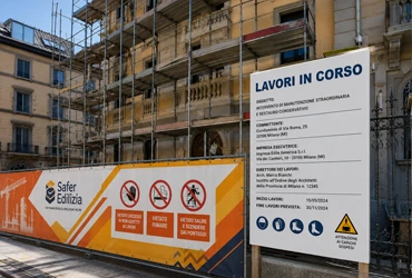 Segnaletica per cantiere: cartelli, materiali e soluzioni.