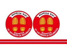 Adesivi da pavimento (Covid-19)