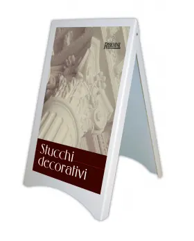 Cavalletto New Display PVC 50x70 cm bifacciale