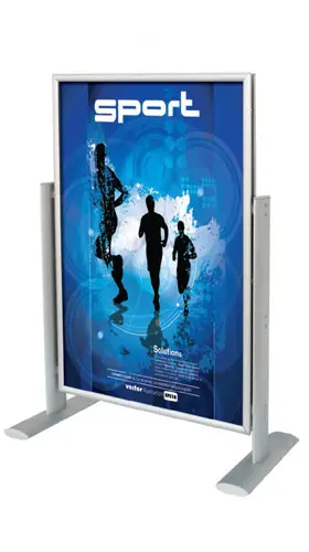 Accadisplay 50x70 cm click-clack
