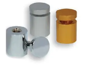 Distanziale cromo lucido 25x30 mm