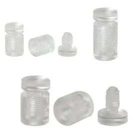 Distanziali in plastica trasparente 19x25mm