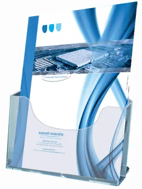 Portariviste monoscomparto 14,8x21 cm