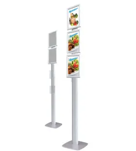 Espositore Message con 4 cornici A4 verticali