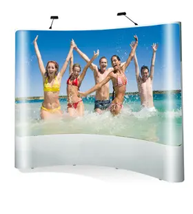 Pop-up Curvo 335x223 cm