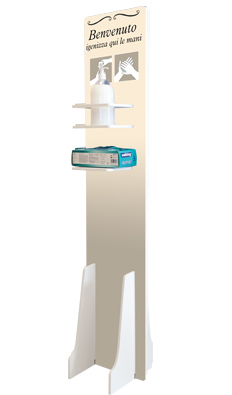 Porta dispenser avana-tortora