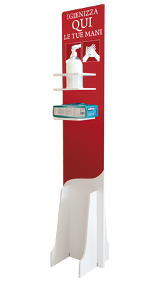 Porta dispenser Rosso