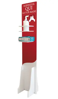 Porta dispenser Rosso