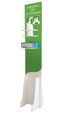 Porta dispenser Verde