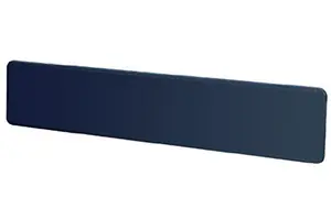 Targa in acciaio 60x40 cm con 4 attachi orizzontale