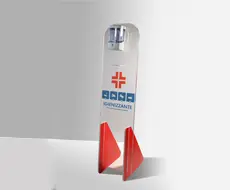 Porta dispenser in plexiglass