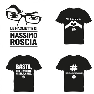 Le Magliette di Massimo Roscia