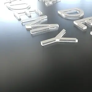 Insegna logo plexiglass luminoso