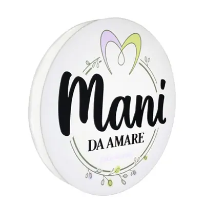 Insegna luminosa rotonda o ovale in plexiglass  