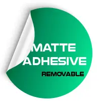 Adesivo Rimovibile Opaco 