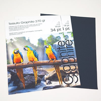 Tessuto Black Back (retro nero) 290gr