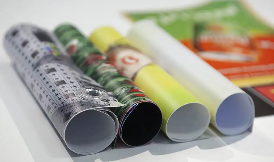 Stampa striscioni pubblicitari in PVC